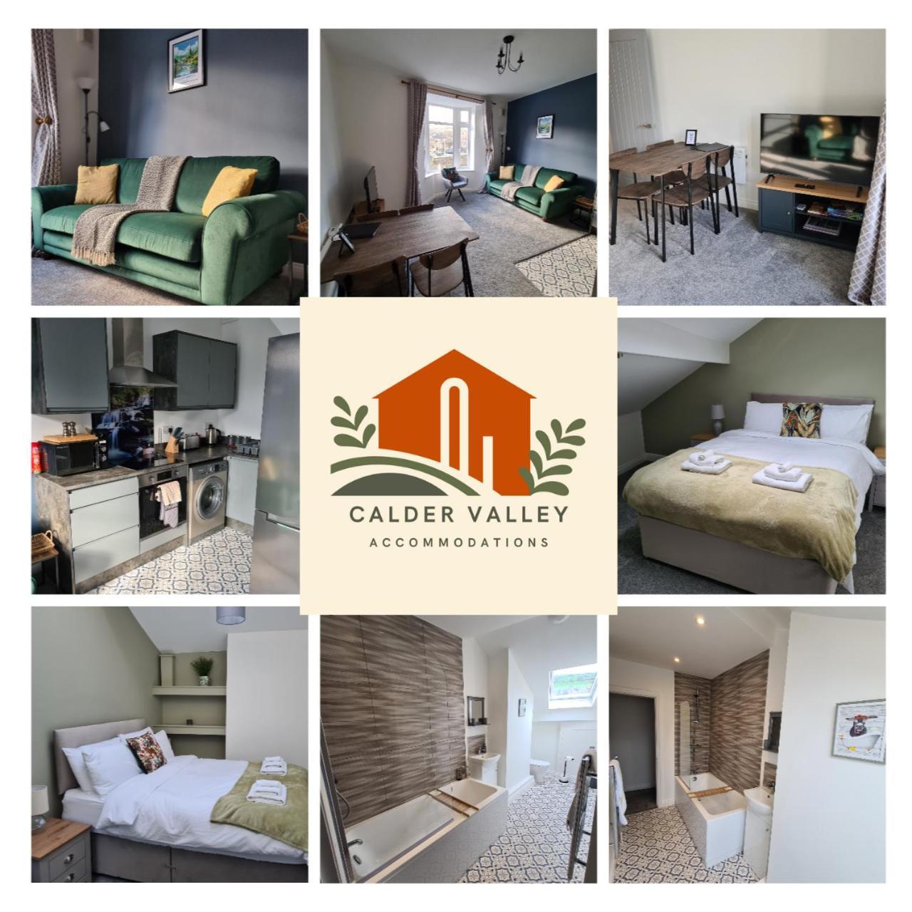 Modern River View Mytholmroyd Apartment Екстериор снимка